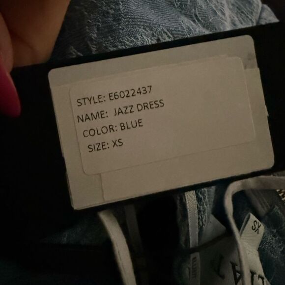 NWT Elliatt Denim Jazz Midi Dress with Elegant Design size XS - Picture 5 of 11